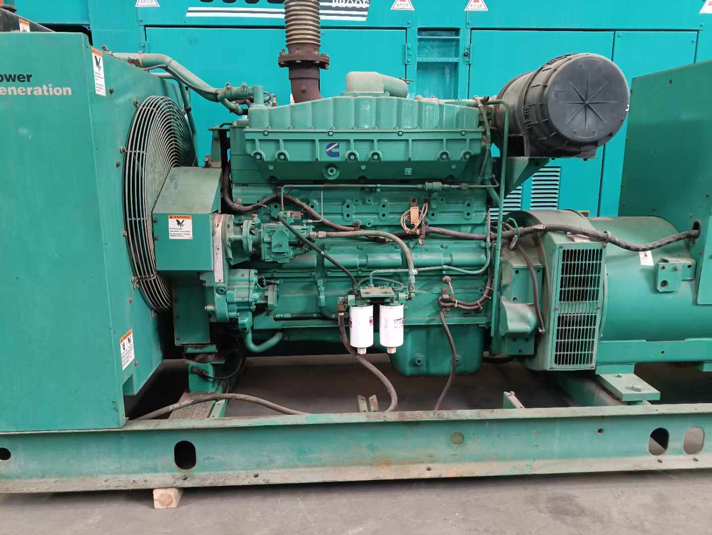 赤坎过载会对 600kW 柴油发电机组造成哪些损害？